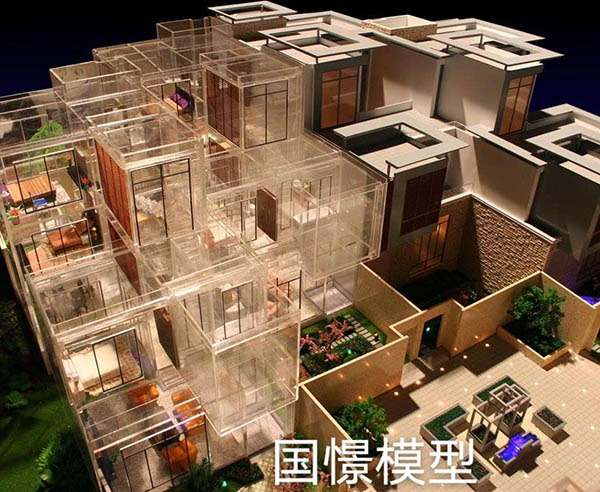 盐边县建筑模型